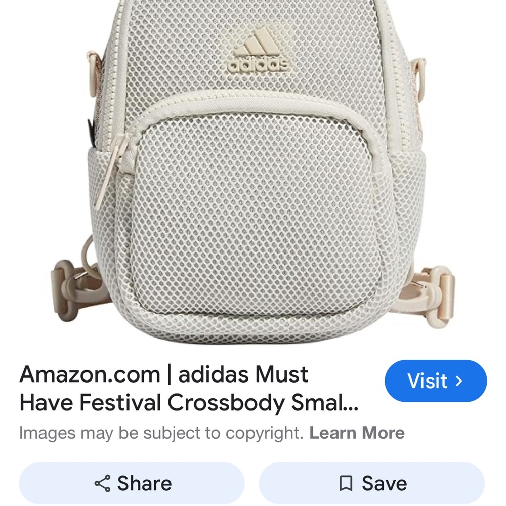 Adidas Cream mini Backpack - Picture 8 of 9